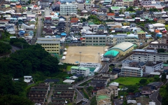 古仁屋高校遠景